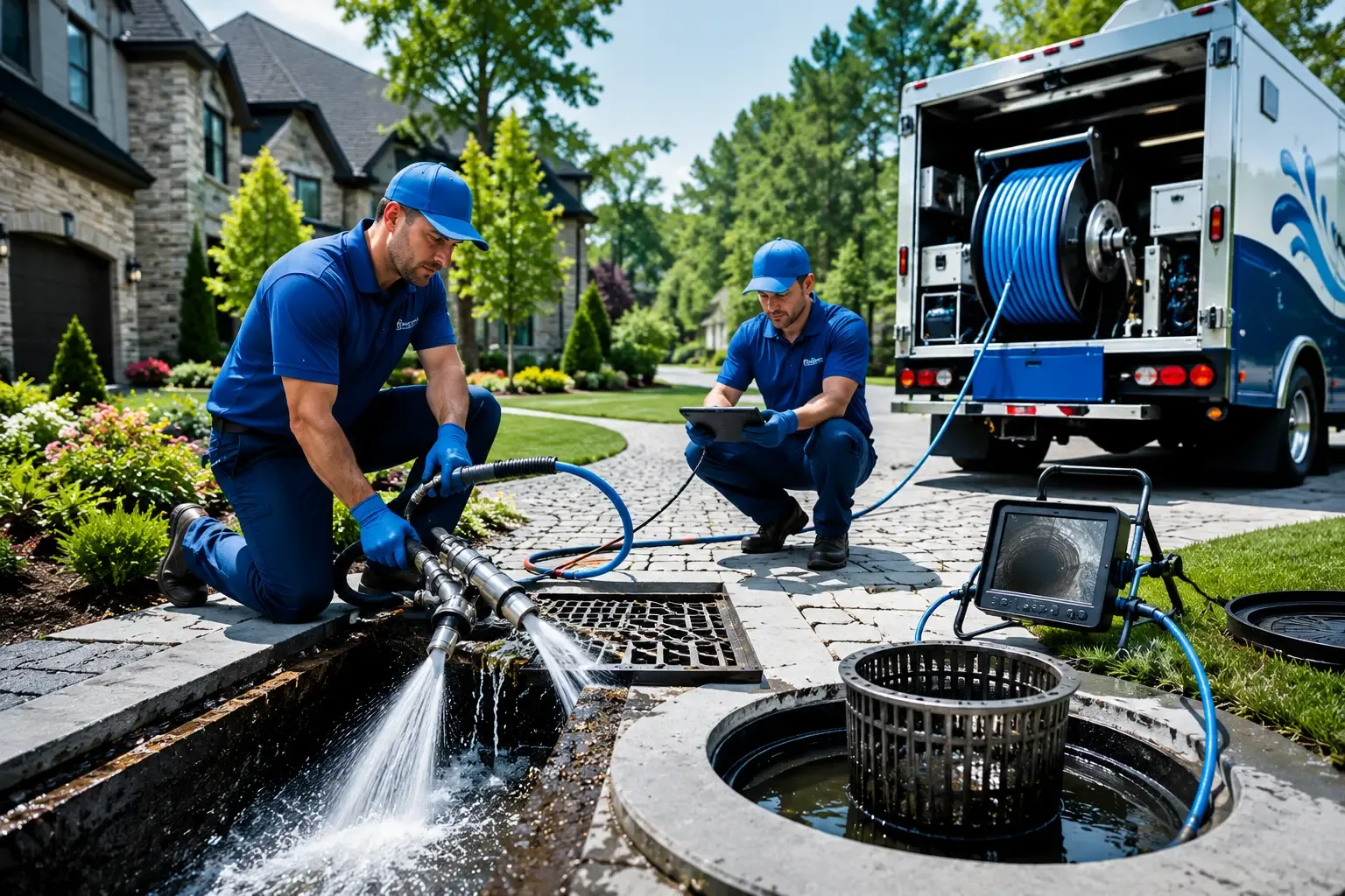 Local outdoor drain cleaning professionals in Driftwood, TX