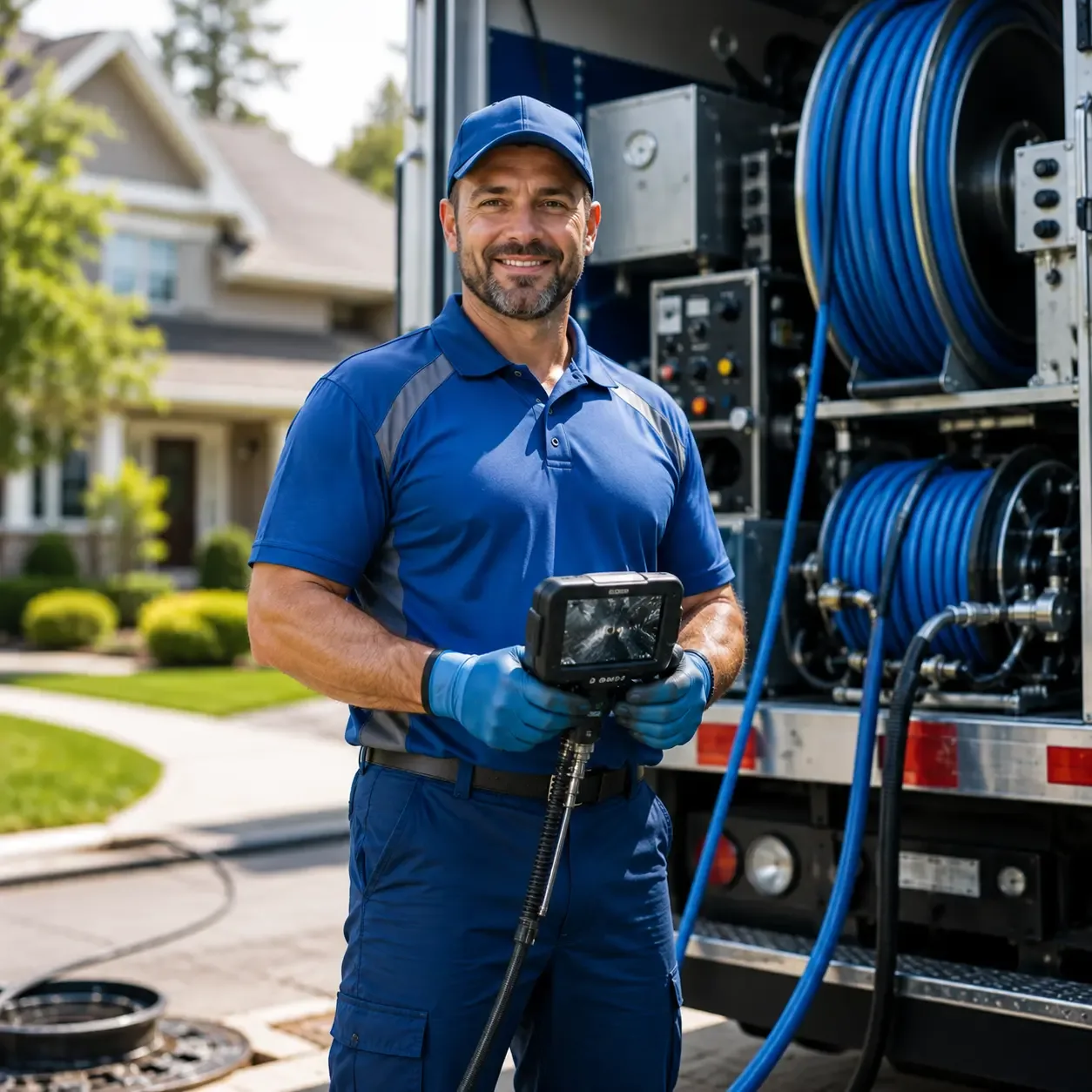 Local outdoor drain cleaning specialists in Driftwood, TX